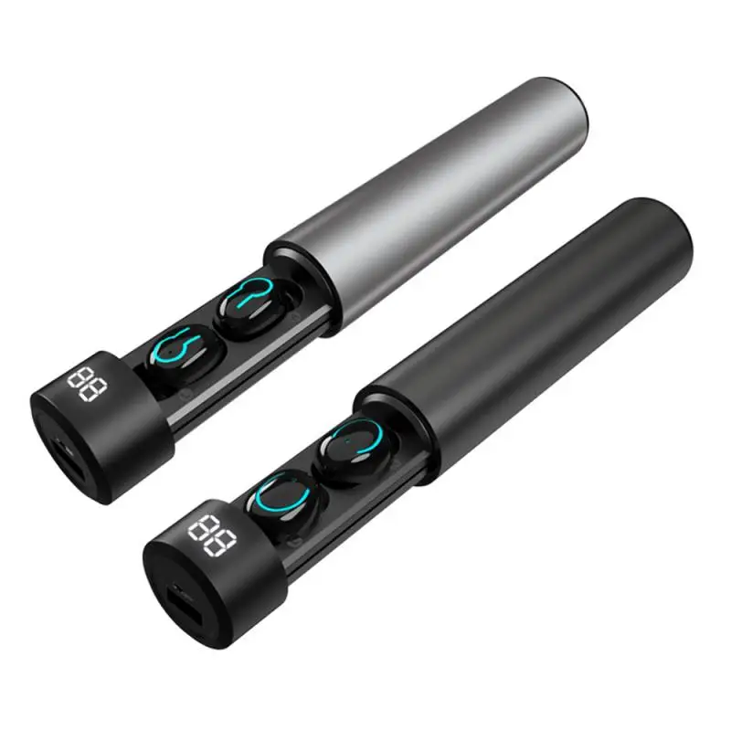 

Q19 Bluetooth 5.0 Earphones TWS Wireless Headphones In-Ear Earbuds With Dual Mic HiFi IPX5 Waterproof Mini Sports Games Headset