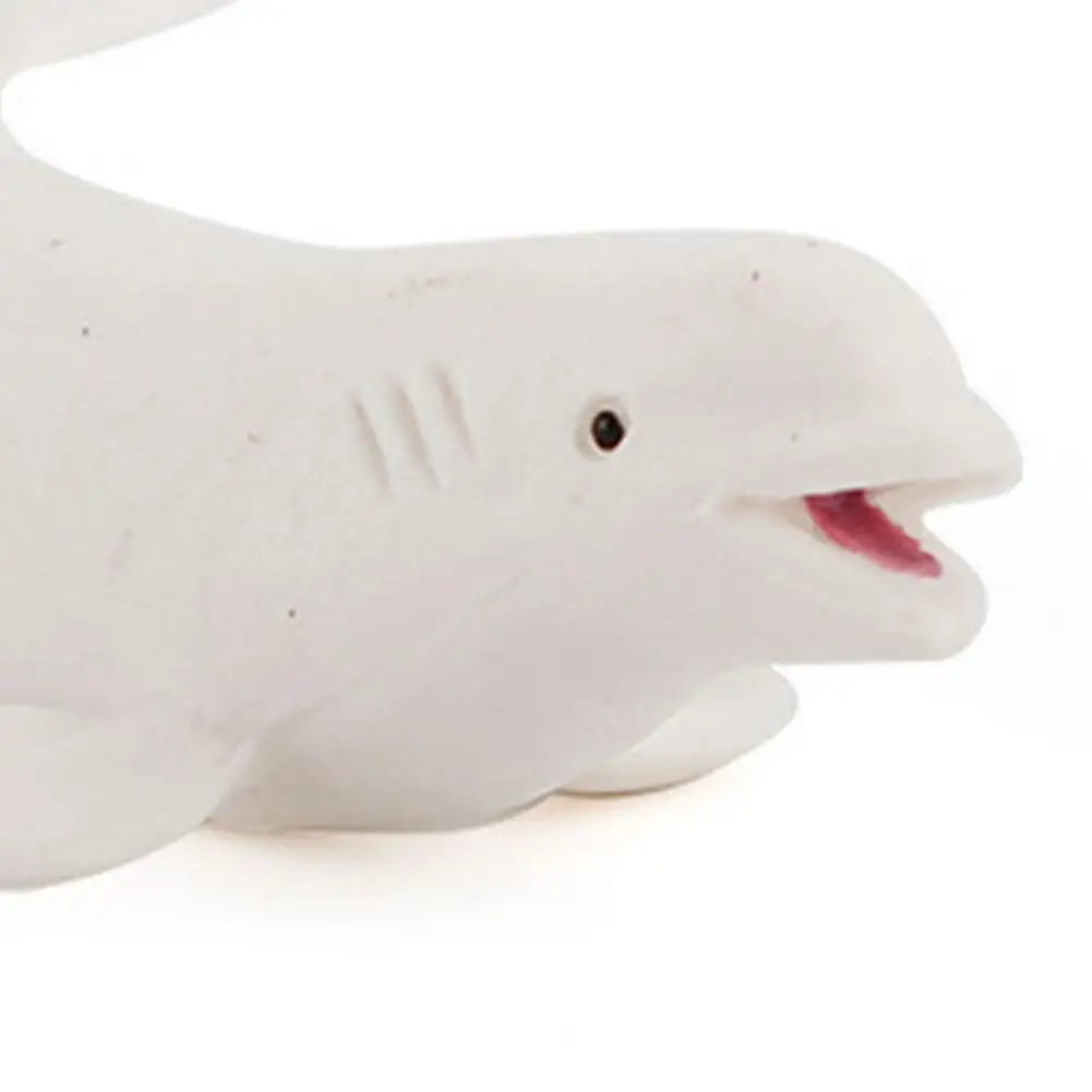 

6Pcs Figurine Realistic Vivid Good Craftmanship Polar Bear Animal Model Crafts for Office Home Decor Tabletop Ornaments