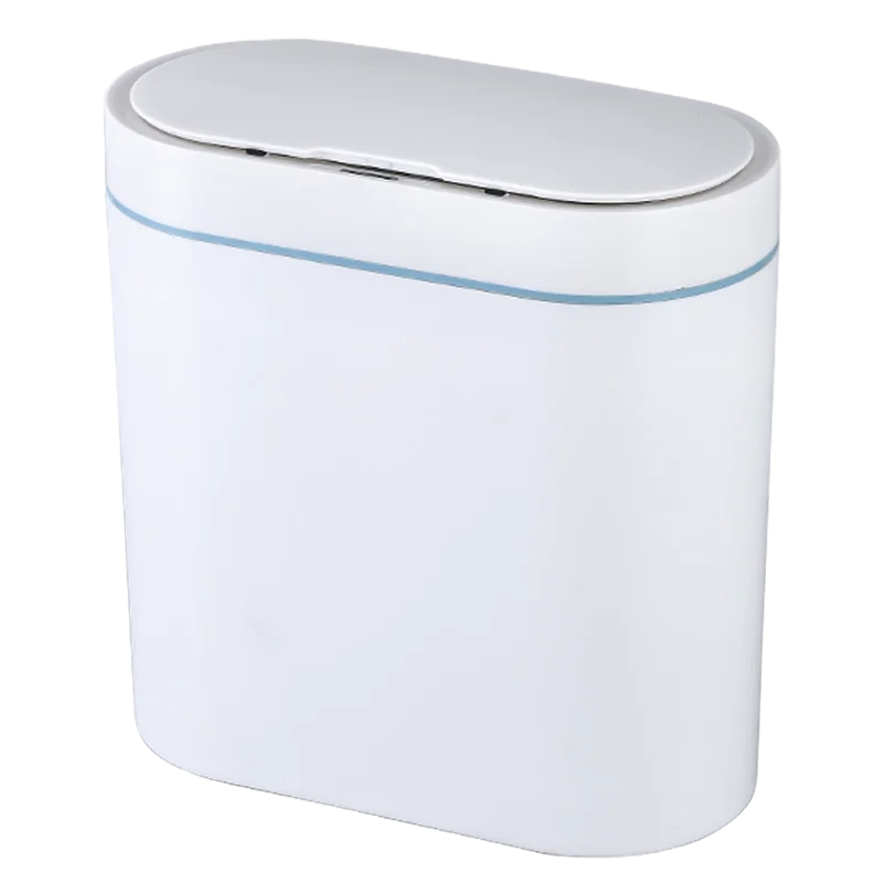 XiaoGui Smart Sensor Trash Can Electronic Automatic Household Bathroom Toilet Waterproof Narrow Seam Rechargeable