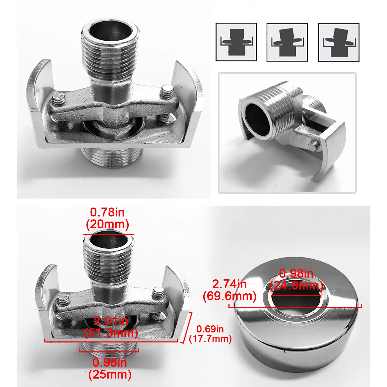 Смеситель для душа с удлиненной налокотной ножкой редуктор эксцентриковый винт
