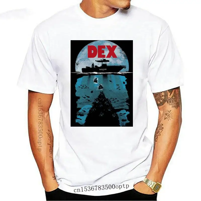 

New T-Shirt Men 2021 2021 Sleeve Harajuku Tops Dex Dexter Jaws Mashup Men'S T-Shirt Kids T-Shirts