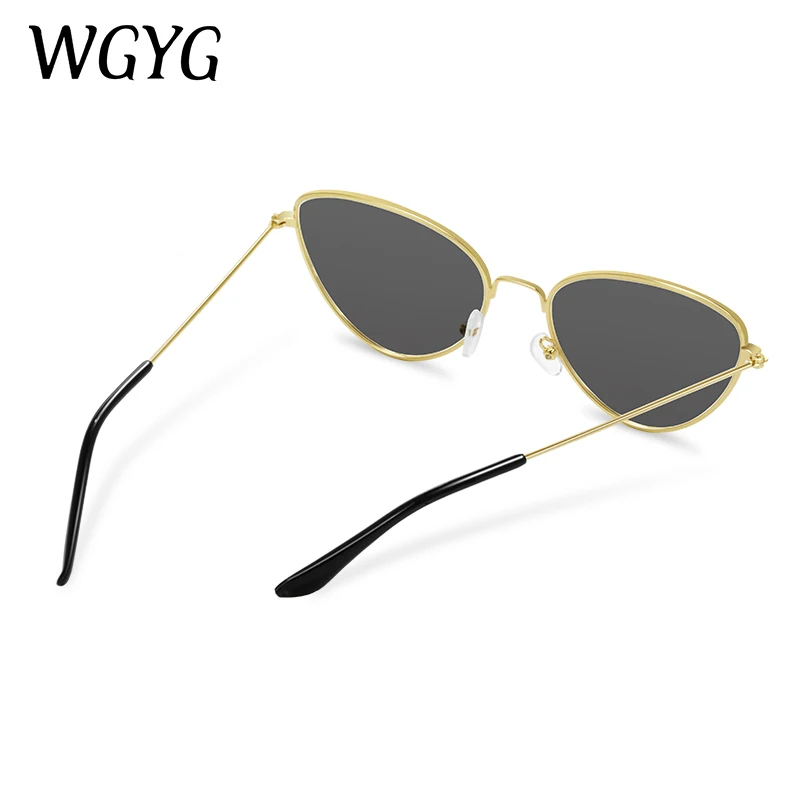 

2021 New Cat Eye Sunglasses Women Brand Trendy Tinted Color Vintage Shaped Sun glasses Famle Drop Shaped Ocean UV400