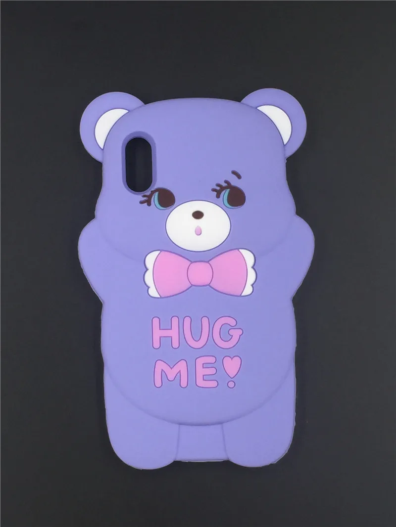 24 Для iPhone 4, 4S, 5, 5S, SE, 6, 6s, 7, 8 Plus, X, XR, XS Max, милый 3D мультяшный Кот, Ститч, Минни, Модный мягкий силиконовый чехол для телефона, чехол - Цвет: 24