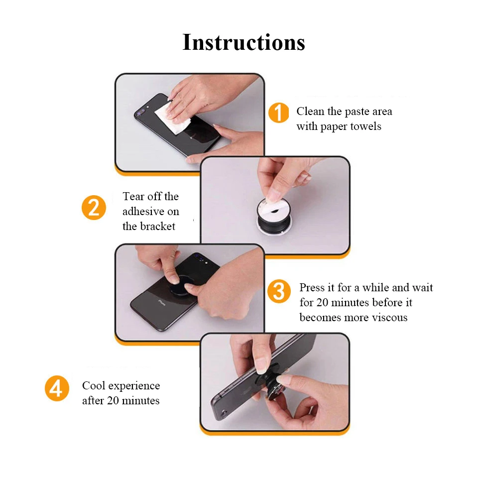 Universal Phone Holders Stand Airbag Bracket Cute Pop Socket Grip Colorful Foldable Lazy Telescopic Desktop Tablet Support | Мобильные