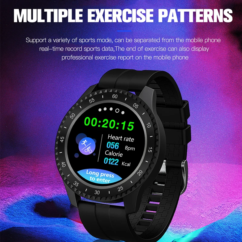 Умные часы IP68 умный Браслет умные для мужчин браслет с дистанционным управлением