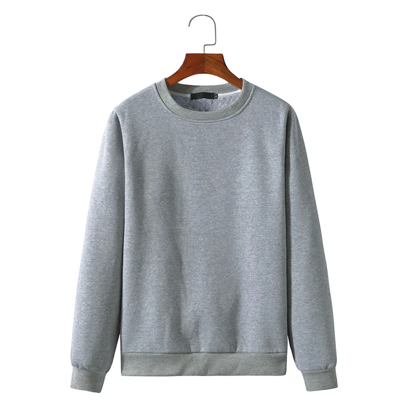 

PARKLEES, повседневный свободный вельветовый свитер с круглым вырезом, мужская и женская однотонная Толстовка Harajuku, уличная одежда, пуловер, Ко...