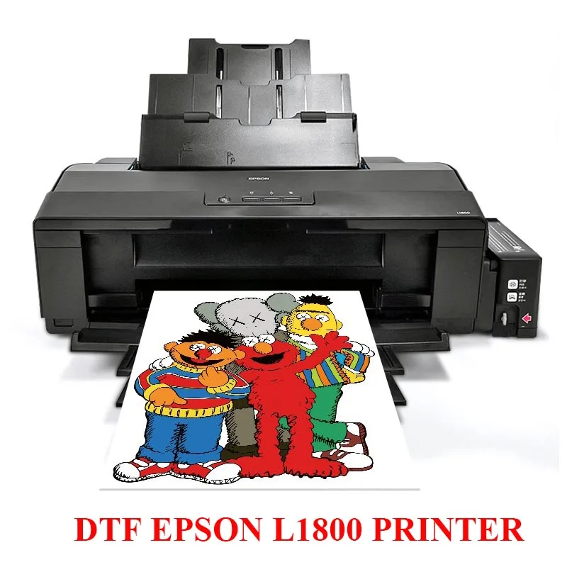

Принтер для печати на футболках EPSON L1800 A3 DTF, пленочный термопринтер с ПЭТ-пленкой, бесплатная доставка