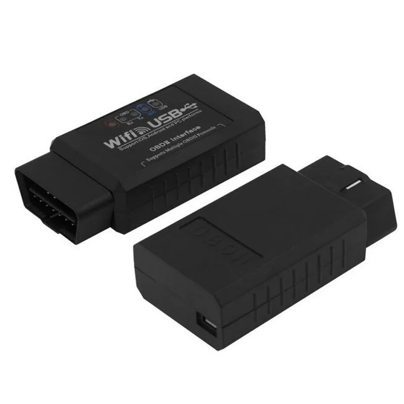 USB ELM327 Wifi сканер Авто OBD2 диагностический инструмент ELM 327 WIFI/Bluetooth OBDII V 1 5