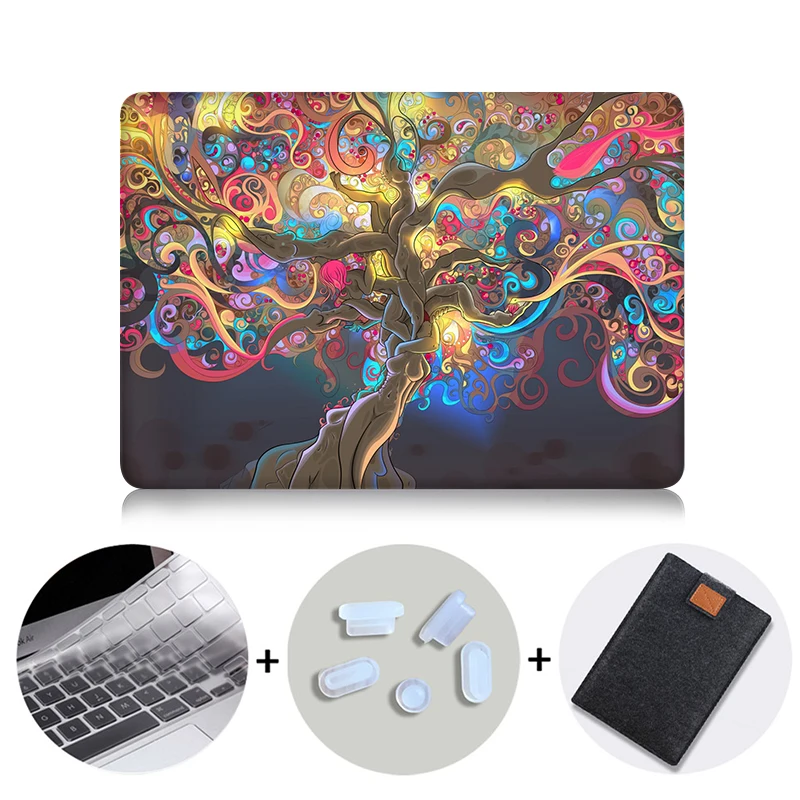 MB09 Чехол MTT Funda для Macbook Air Pro retina 11 12 13 15 дюймов с сенсорной панелью, сумка для ноутбука, чехол для mac book Pro 13,3 15,4'' - Цвет: MB09