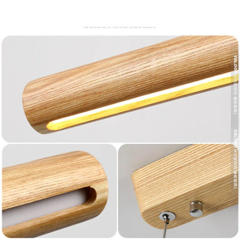 Креативная простая деревянная палочка для студии в скандинавском стиле лофт