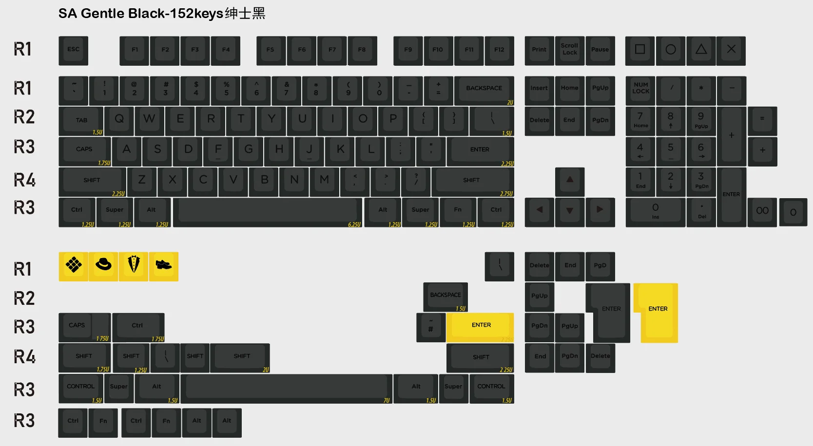 g mky sa keycap cherry pbt dye subtion keycaps sa profile for mechanical gaming keyboard free global shipping