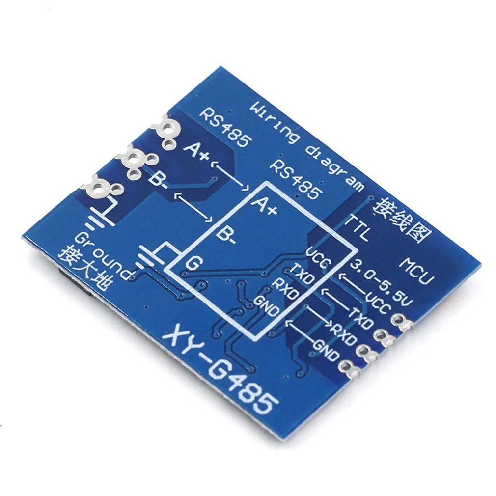 

S485 To TTL Module TTL To RS485 Signal Converter 3V 5.5V Non Isolated Single Chip Serial Port UART Industrial Grade Module