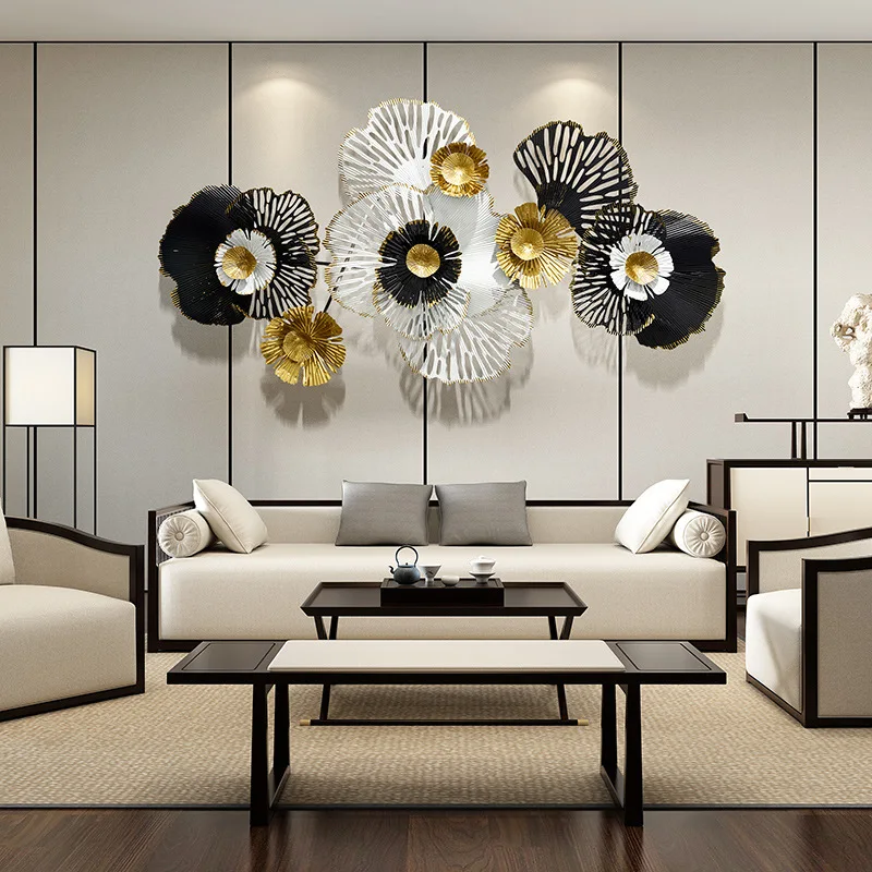 

Metal 3D Flower Home decoration wall room decoration accessories Modern home decor Setting wall decoration Aesthetic room decor