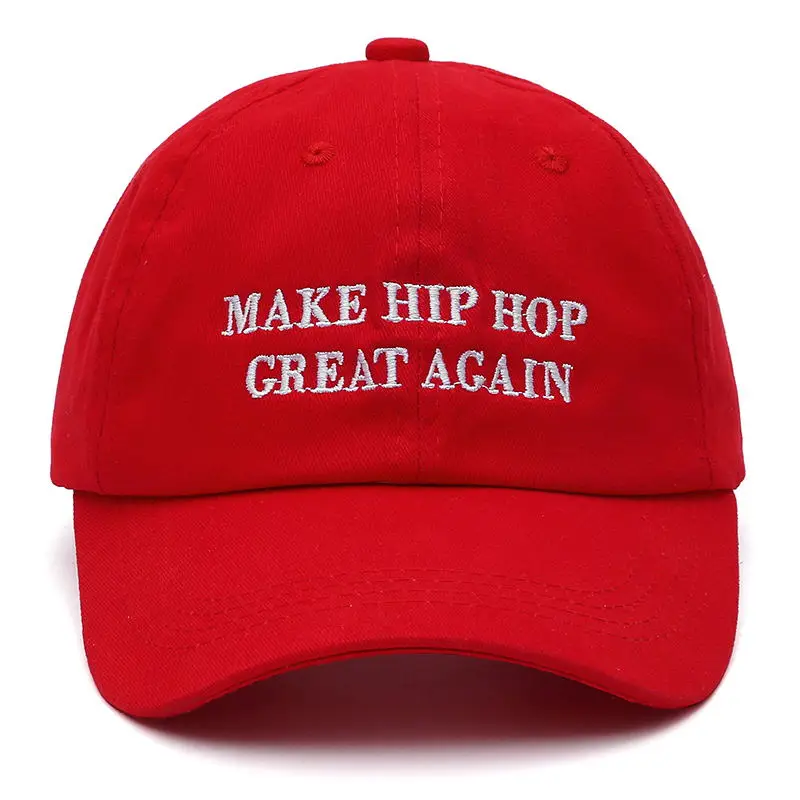 Высокое качество бренд письмо сделать хип-хоп отличный снова Snapback кепка хлопок бейсбольная кепка для мужчин женщин хип-хоп шляпа папы костяная Garros - Цвет: RED