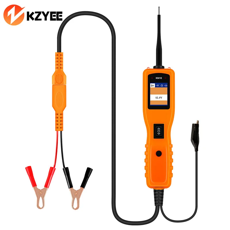 

KZYEE KM10 Car Circuit Tester Powerscan Circuit Power Probe Automotive Scanner Car Diagnostic Tool Electrical System Tester