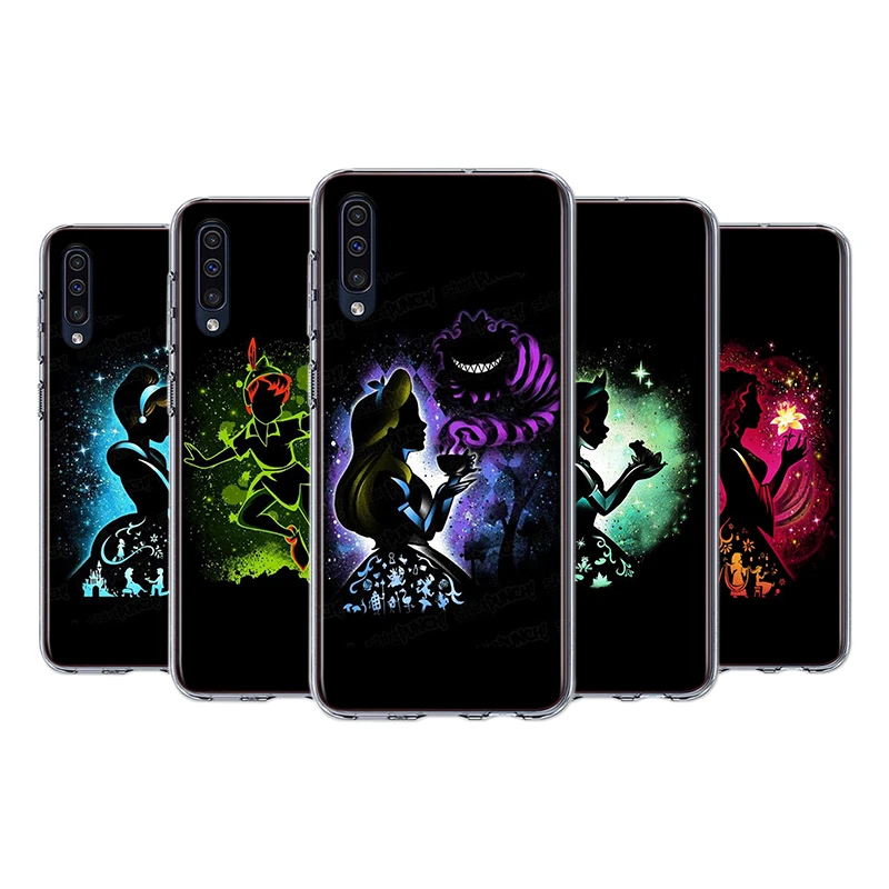 

Animation Cartoon Black For Samsung Galaxy A30 S A40 S A2 A20E A20 S A10S A10 E A90 A80 A70 S A60 A50S Transparent Phone Case