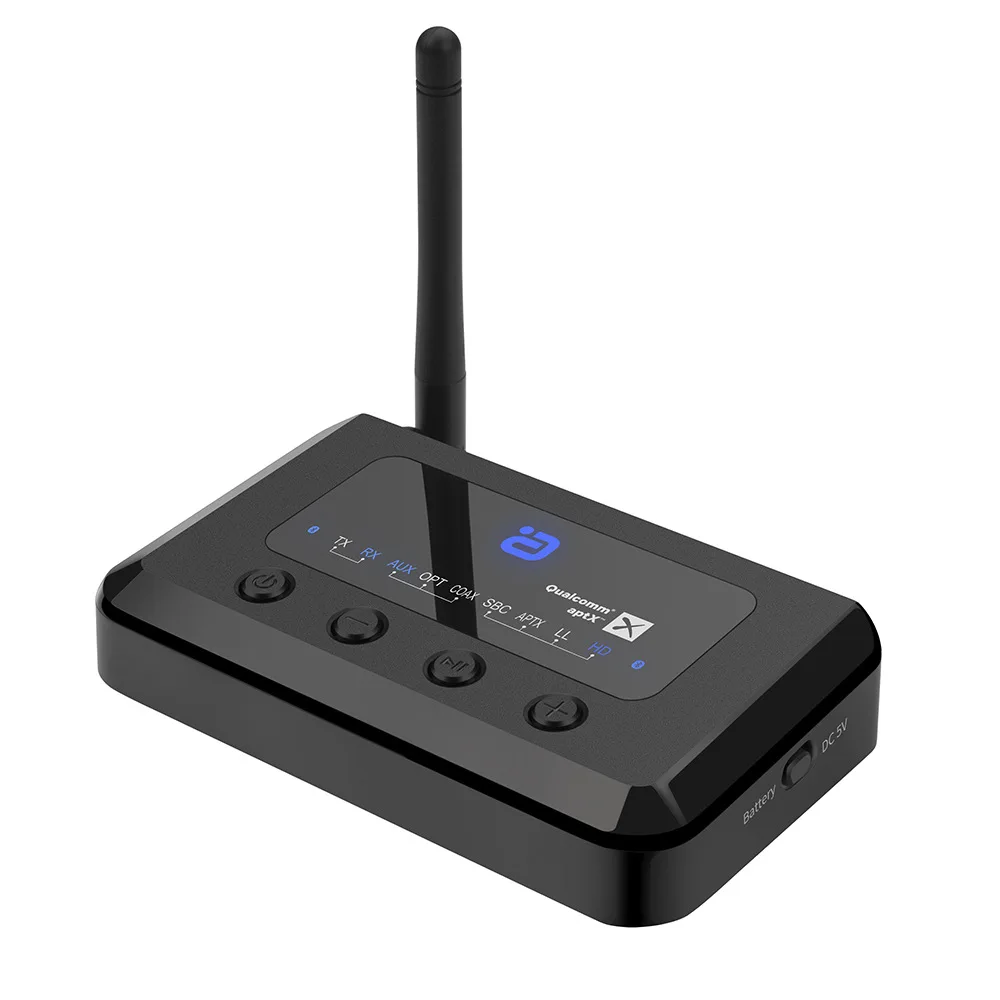 Для MR265 Bluetooth 5 0 HD аудио приемник передатчик AptX LL 2 в 1 адаптер для ТВ динамик ПК