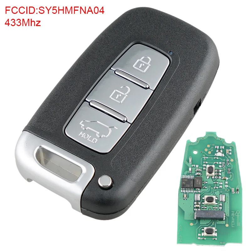 433 МГц 4 кнопки дистанционное управление с чипом PCF7952AF SY5HMFNA04 подходит для