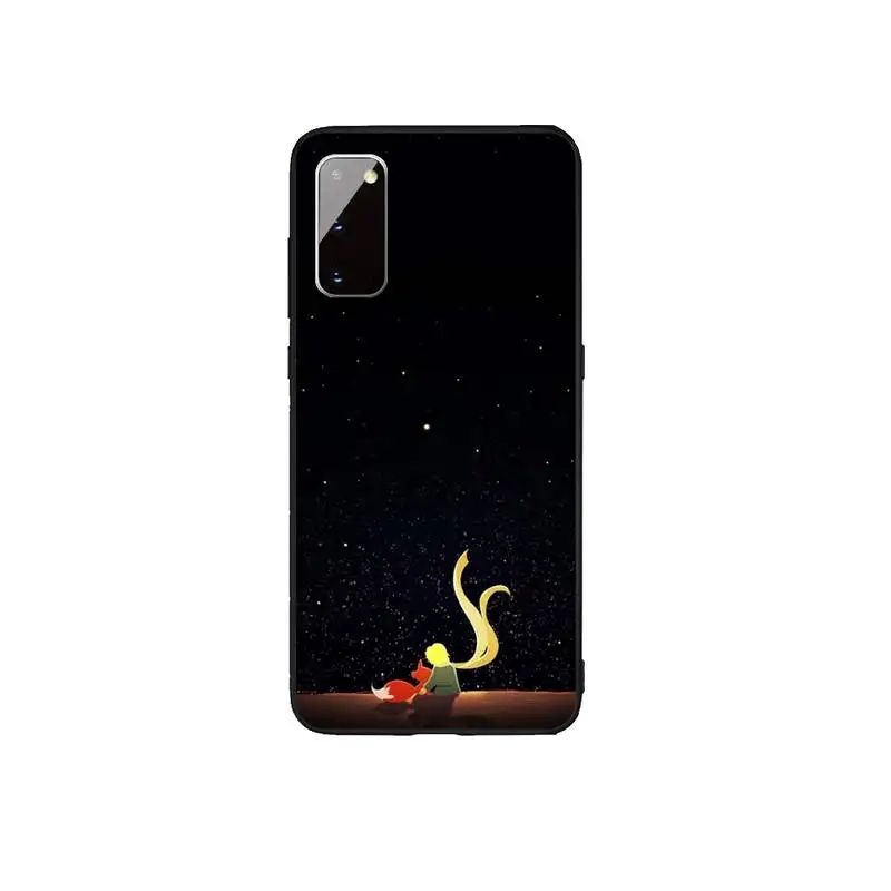 

Little Prince Print Phone Case luxury brand for samsung galaxy S8 S9 S10e S20 PLUS J6 J600 M51 LITE cases cover