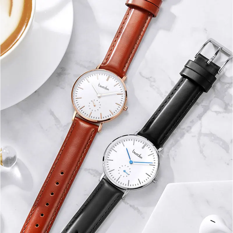 Часы мужские Кварцевые водонепроницаемые полностью стальные под платье унисекс