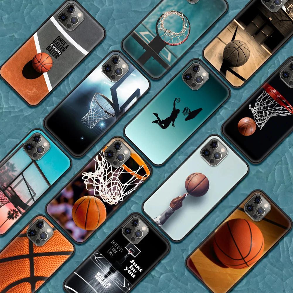 Basketball Basket Backboard Phone Case For Apple iPhone 11 13 12 Pro Max Mini XR X 7 6S 8 Plus XS SE(2020) Protector Fundas