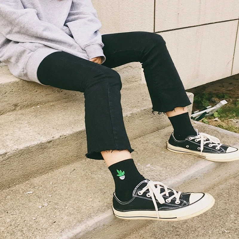 Крутые Носки с рисунком глаз трендовые носки в стиле хип-хоп для мужчин и женщин