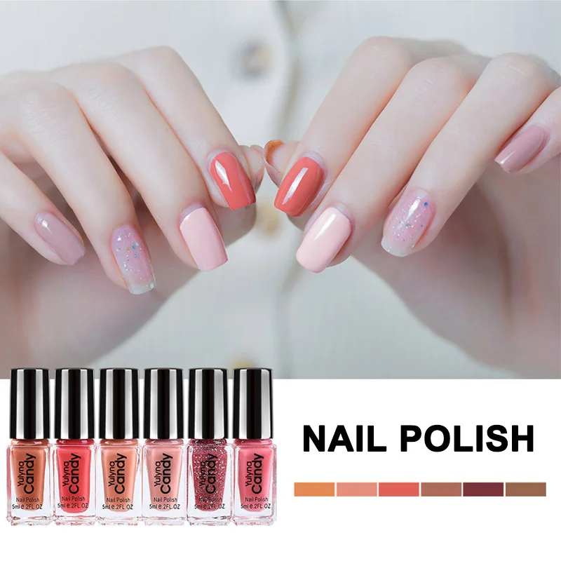 

1 Set Nail Polish DIY Art Long Lasting Non-toxic Quick Drying Manicure Portable for Women STTX889