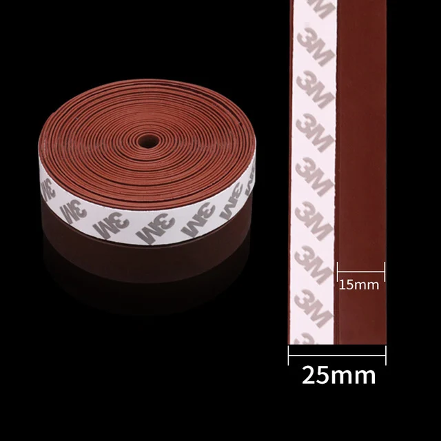 Silicone strip glass door and window seal sound insulation self adhesive windproof wooden seam bottom windshield|Уплотнительные