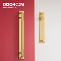 dooroom brass furniture handles modern stripe with plate cupboard wardrobe dresser shoe box drawer cabinet knobs pulls knobs