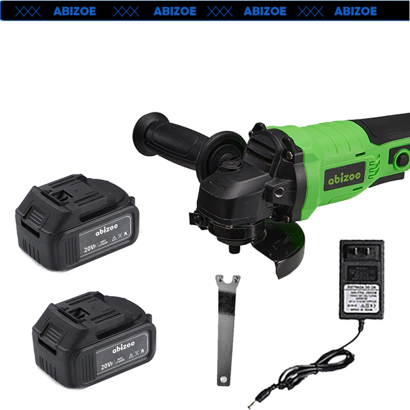 

20V M10 Cordless Angle Grinder Lithium-Ion Battery Machine Cutting Electric Angle Grinder Power Tool Brushless Angle Grinder