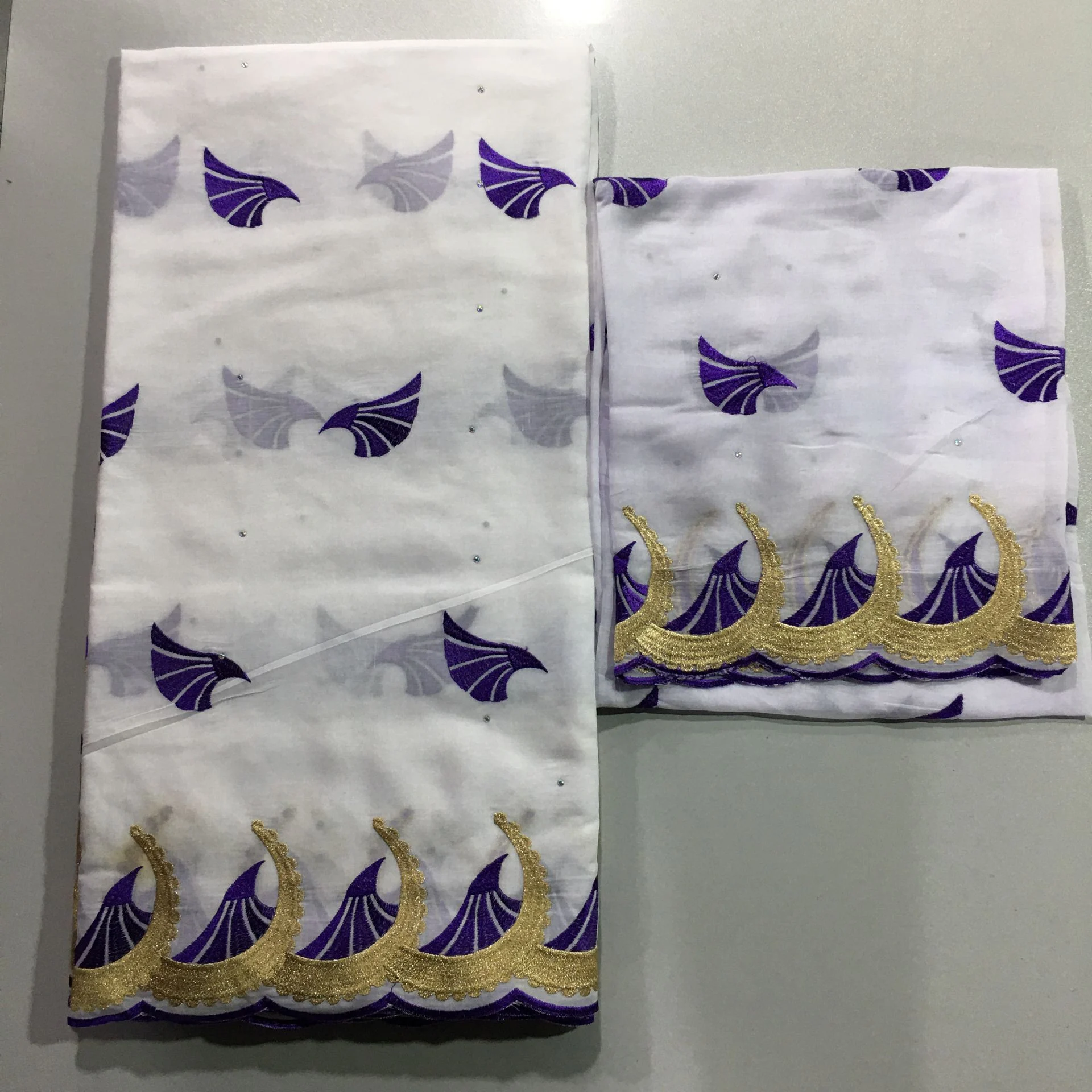 Новое поступление недорогая 5 + 2 многоцветная швейцарская вуаль кружево в