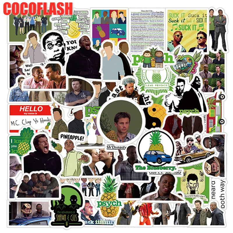 

10/50 шт./партия, водонепроницаемые наклейки для ноутбука, скейтборда, багажа