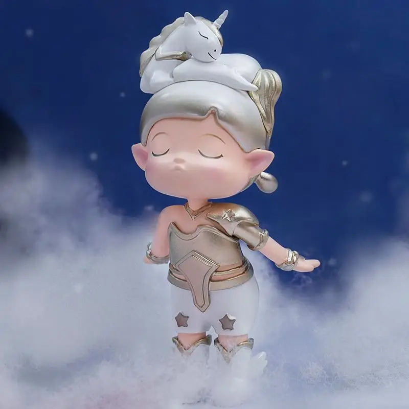

Blind Box ELF Moonlight Town Series Popular Doll Style Random Toys Figure Cat Unicorn Angel Kawaii Gifts For Girls Home Decor