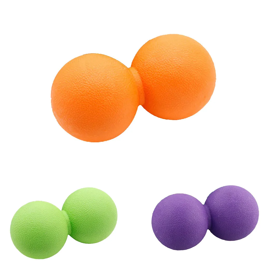 Массажный мяч для йоги пилатеса с двойным потоком ухода за здоровьем арахиса