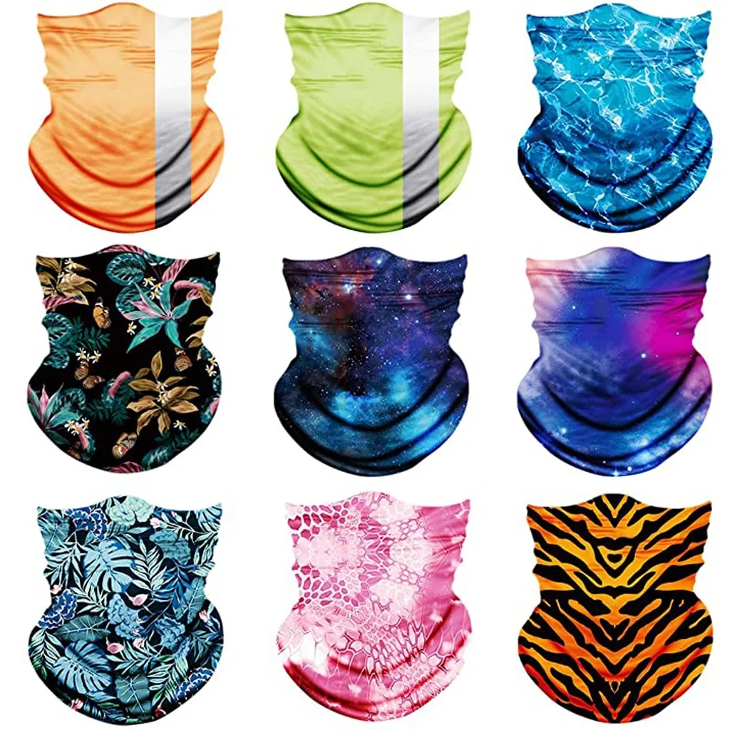 Унисекс для активного отдыха спорта бесшовные бандана шейный платок головной