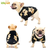 winter warm dog clothes cute bear hoodies for small dogs chihuahua bull dog sweater coat jacket puppy cat clothing pet supplier
