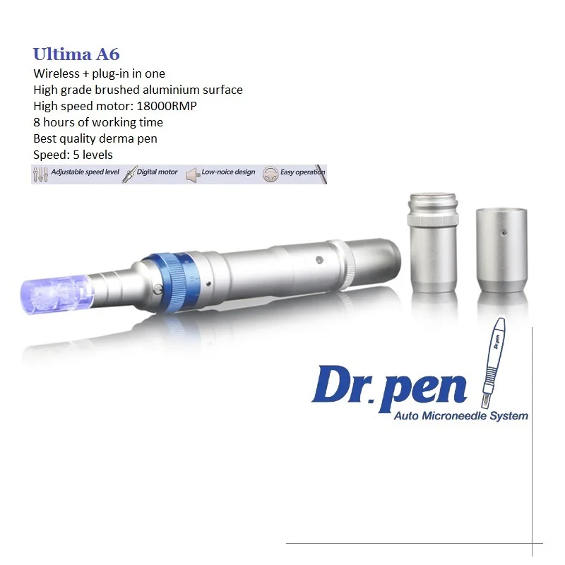Лучшее качество беспроводной и штекер Dr. Pen Ultima A6 иглы картридж для микро Дерма штамп терапии и полупостоянной вышивки