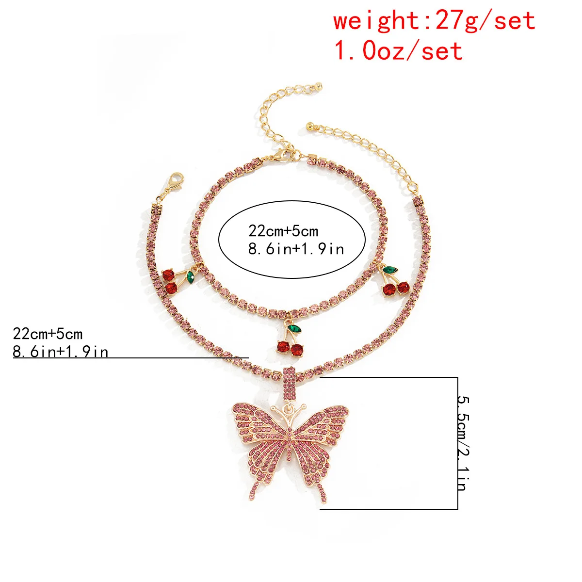 

Anklets for Women Summer Accessories Vlinders Trendy Ancle Bracelet Chaine Cheville Femme Ankle Bracelet Bracelets De Cheville