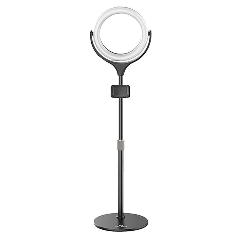 

VIJIM K6 Fill Light Bracket, Desktop Adjustable USB Ring Light 2500-6800K Live Photography Laptop Video Conference Desk Lamp