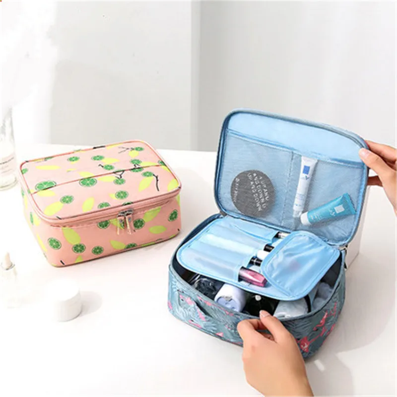 Вместительная дорожная косметичка водонепроницаемый портативный органайзер