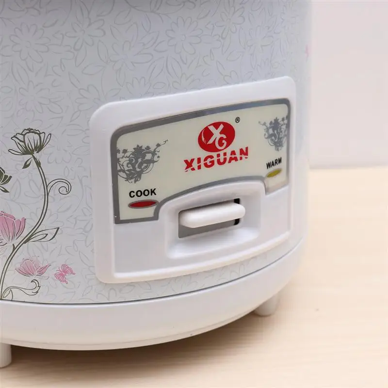 

400W 2L Multi-Function Household Rice Cooker Mini Automatic Electric Rice Cooker Food Steamer With EU Plug Random Pattern