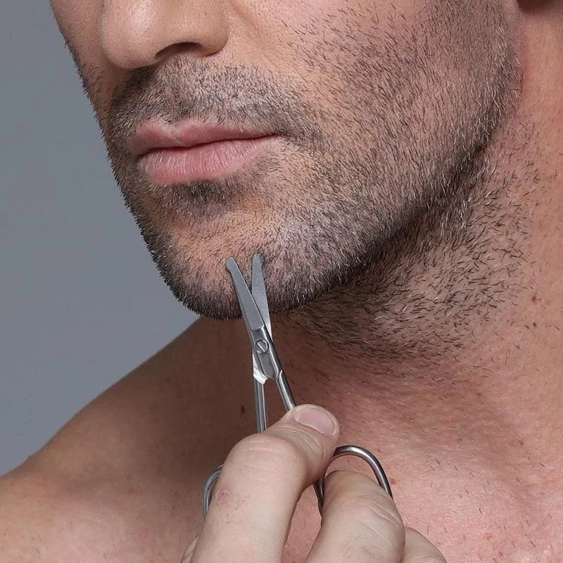 1 шт. ножницы для макияжа маленькие из нержавеющей стали волос с закругленными