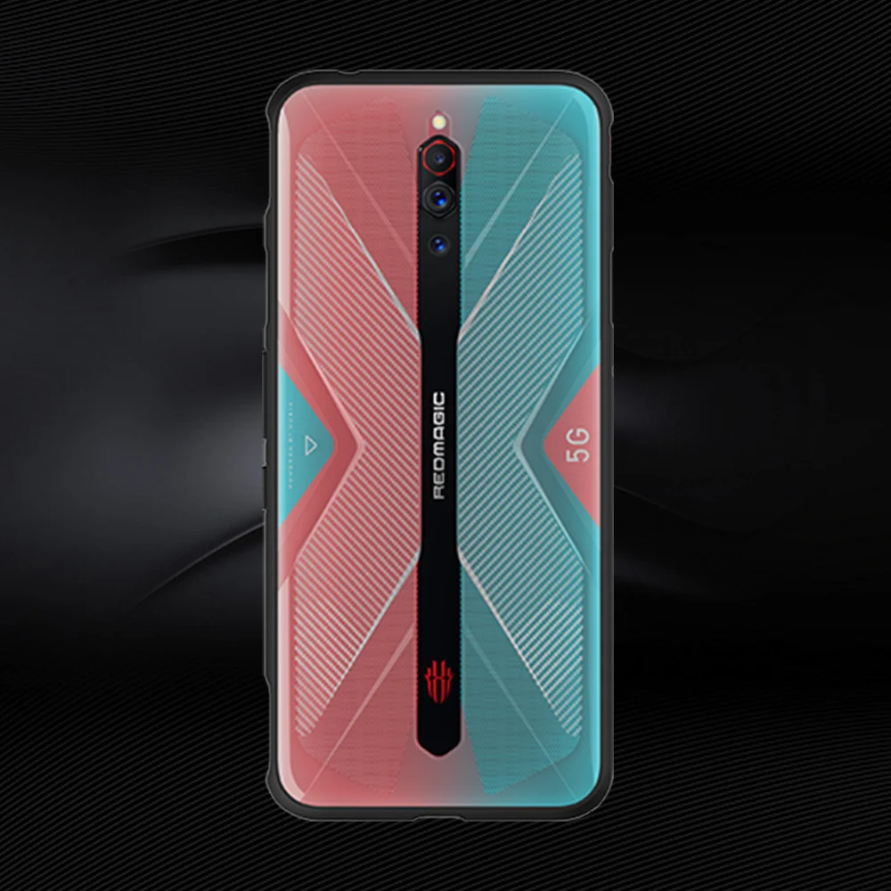

Original transparent phone case for ZTE Nubia Red Magic 5G Clear Anti-knock Dirt-resistant Anti-fail Shockproof Clear Cover