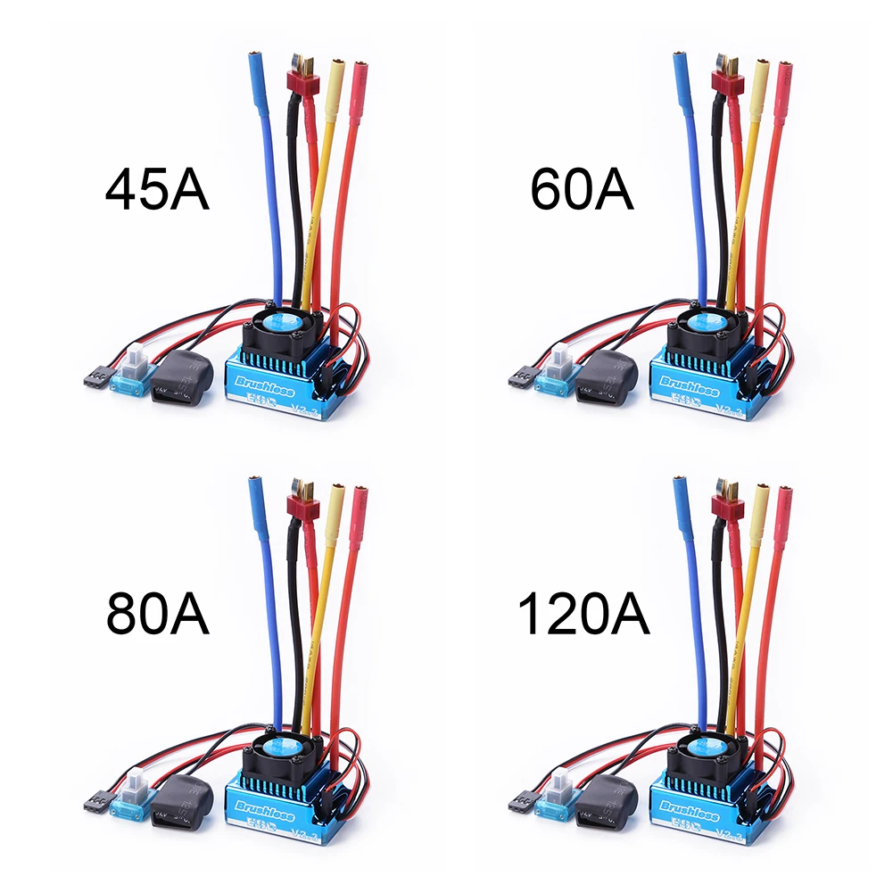 

Waterproof Brushless Multiple Protection Professional Electric Speed Controller Dust Proof Model Toys DIY For RC Car Boat Part