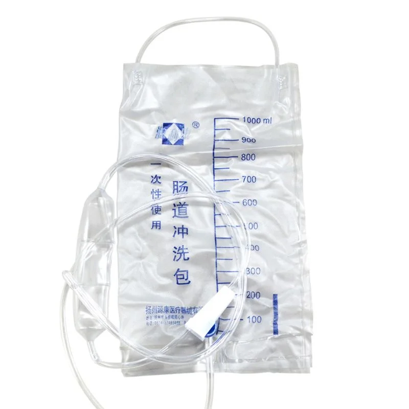 

WETIPS 1000ml Medical Disposable Enema Kits Enema Cleaning Ducha Bag Higiene Shower Anus Shower Kits Douche Enemas Shower Kit