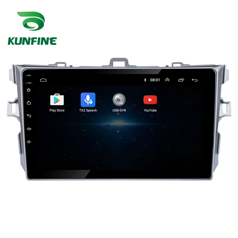 Автомобильный радиоприемник Toyota COROLLA 07 13 Восьмиядерный процессор Android 10 0