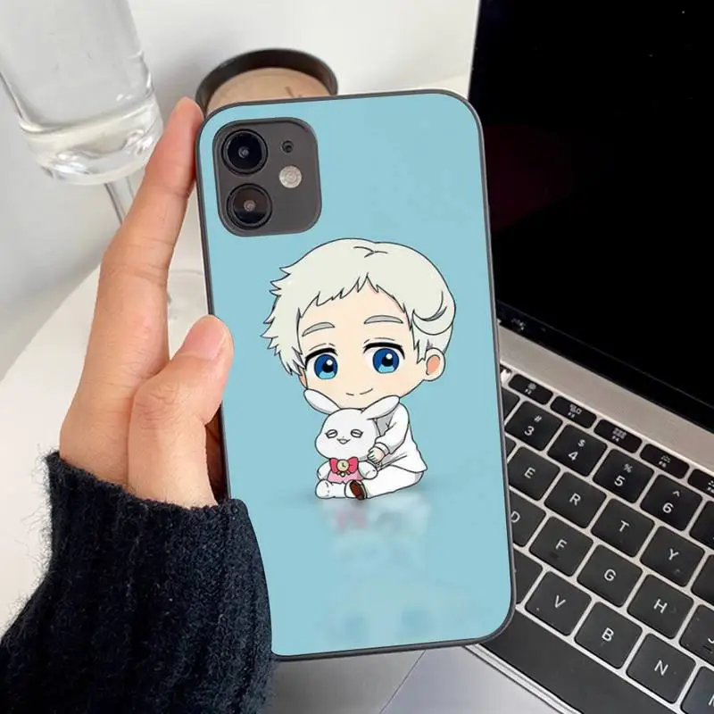 

The Promised Neverland anime Phone Case for iPhone 8 7 6S Plus X 5S SE 2020 XR 11 12 mini pro XS MAX