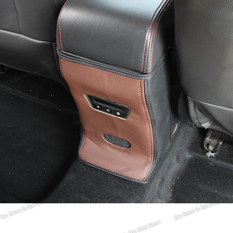 Lsrtw2017 кожаный подлокотник на заднее сиденье для автомобиля антиkick Mat Lifan X7 2016 2017 2018