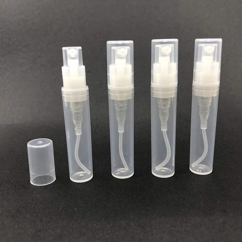 Оптовая продажа (100 шт/партия) 3 мл пластиковая многоразовая бутылка тусклый