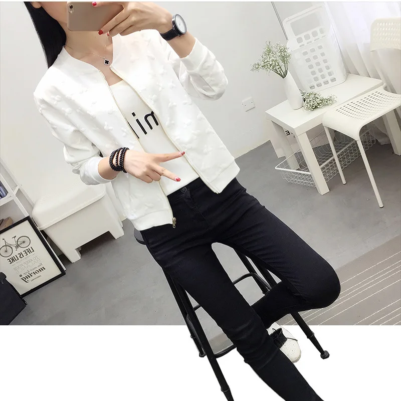 

2021 Winter Flight White Black Bomber Jacket Women Jacket And Women's Coat Clothes Bomber Ladies Short Jacket Cardigan Jacket